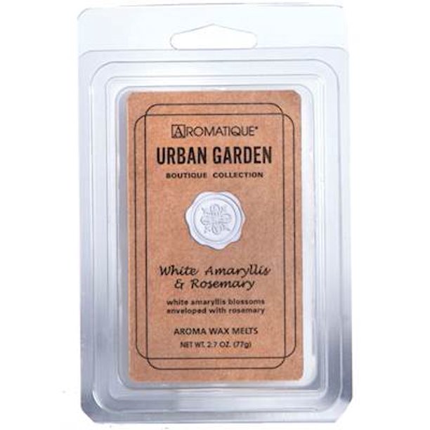 WHITE AMARYLLIS WAX MELT by Aromatique Urban Garden