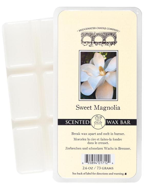 SWEET MAGNOLIA Scented Wax Bar or Mixer Melt by Bridgewater