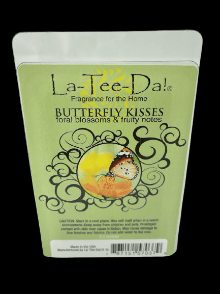 BUTTERLY KISSES Magic Melts Scented Wax Tarts by La Tee Da