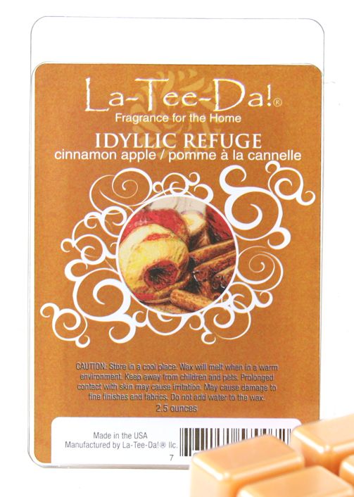 IDYLLIC REFUGE Magic Melts CASE of 10 Scented Wax Tarts by La Tee Da