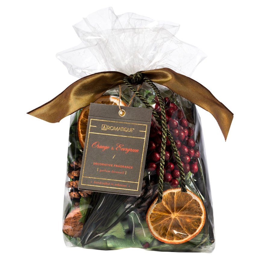 Orange and Evergreen Aromatique Potpourri Decorative Fragrance Standard Bag 7 Ounce