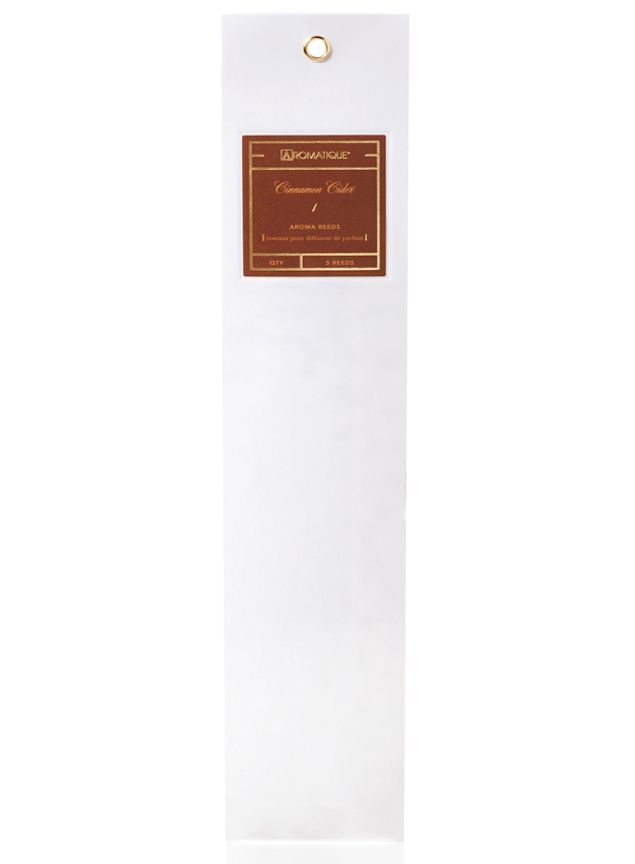 CINNAMON CIDER Aromatique Fragranced Aroma Reeds 5 Per Pack
