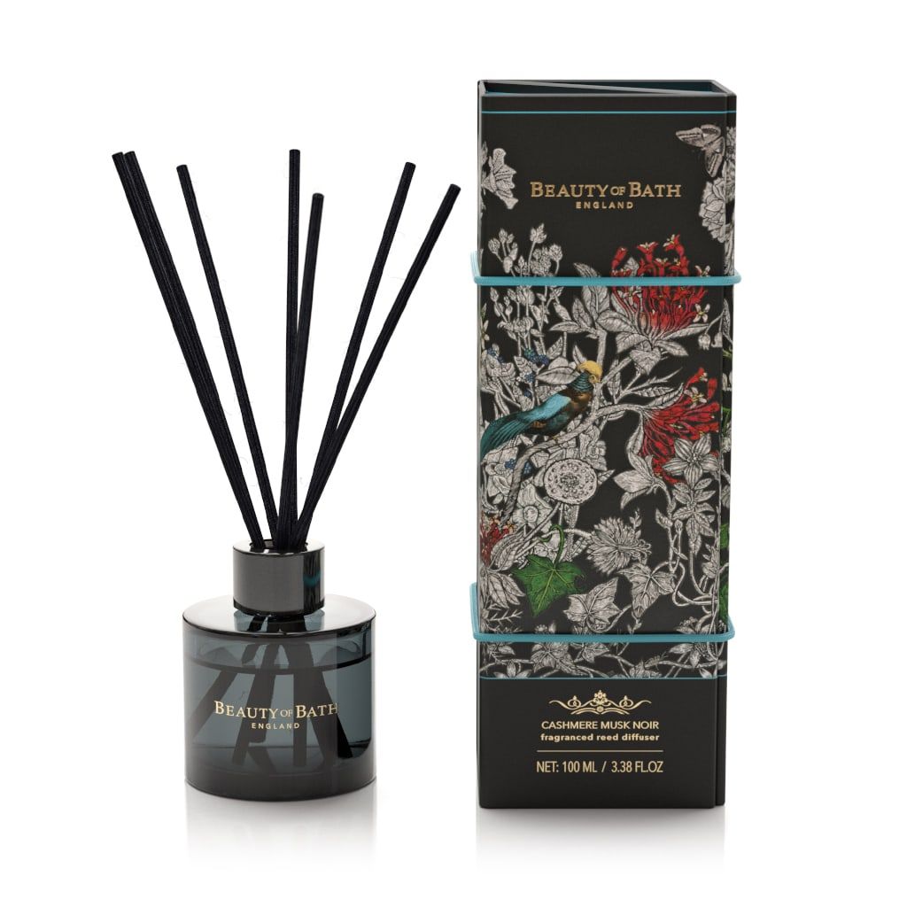 CASHMERE MUSK NOIR Beauty of Bath Fragranced Reed Diffuser 100 ml