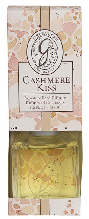 CASHMERE KISS Greenleaf Signature Reed Diffuser – Courtney Candles ...
