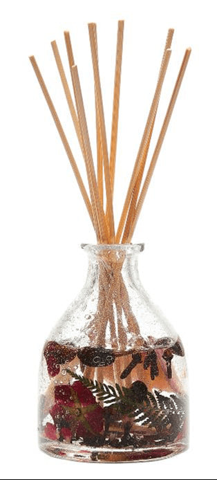 SPICY APPLE Rosy Rings Botanical 6 Ounce Reed Diffuser