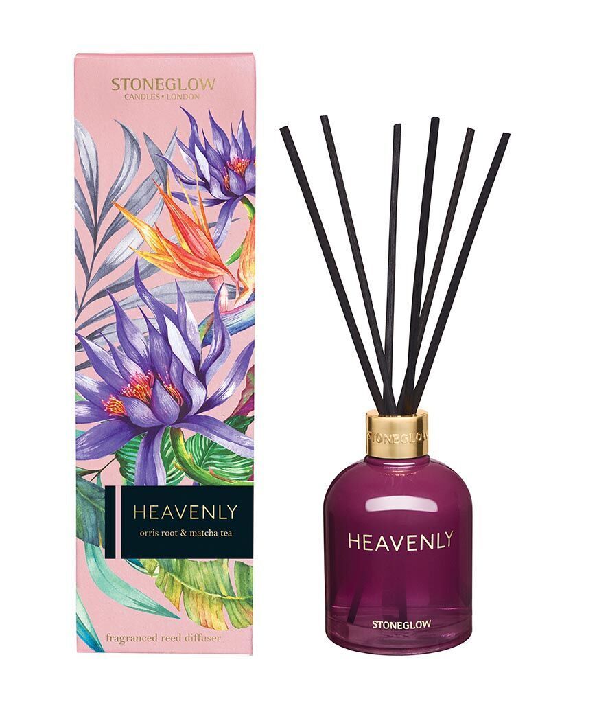 HEAVENLY Orris Root and Matcha Tea Stoneglow Infusion Reed Diffuser 150 ml