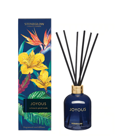 JOYOUS Verbena and Spiced Woods Stoneglow Infusion Reed Diffuser 150 ml