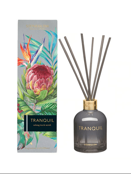 TRANQUIL Oolong Tea and Neroli Stoneglow Infusion Reed Diffuser 150 ml