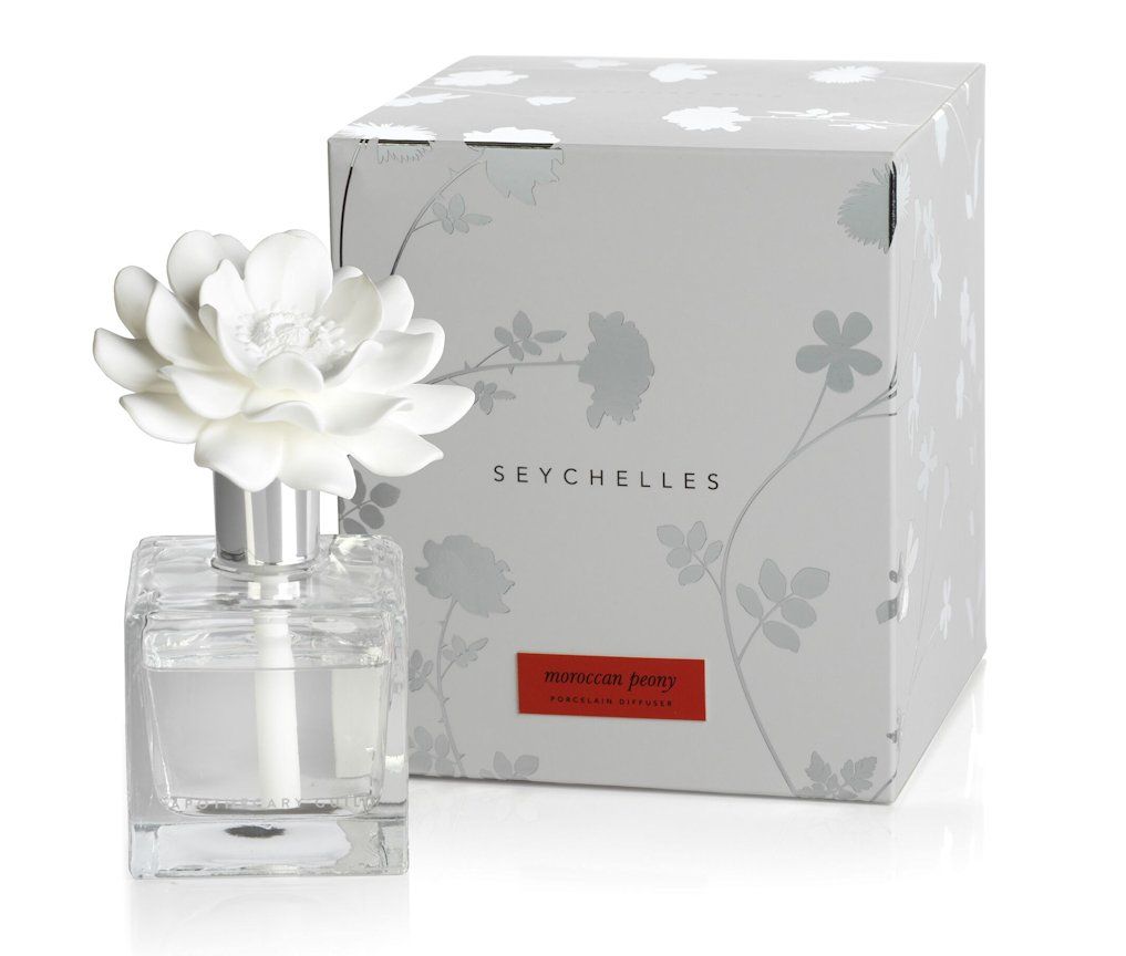 MOROCCAN PEONY Zodax Seychelles Porcelain Diffuser