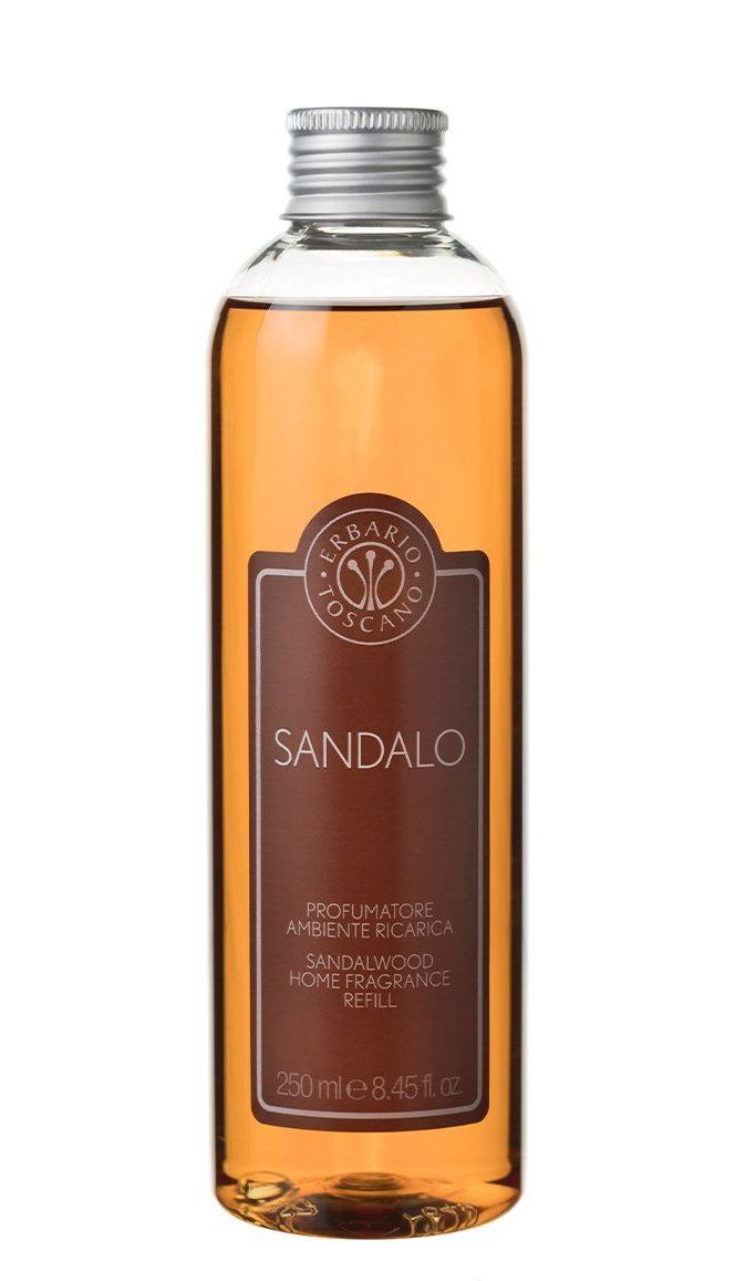 SANDALWOOD - REFILL Erbario Toscano 250 ml Reed Diffuser