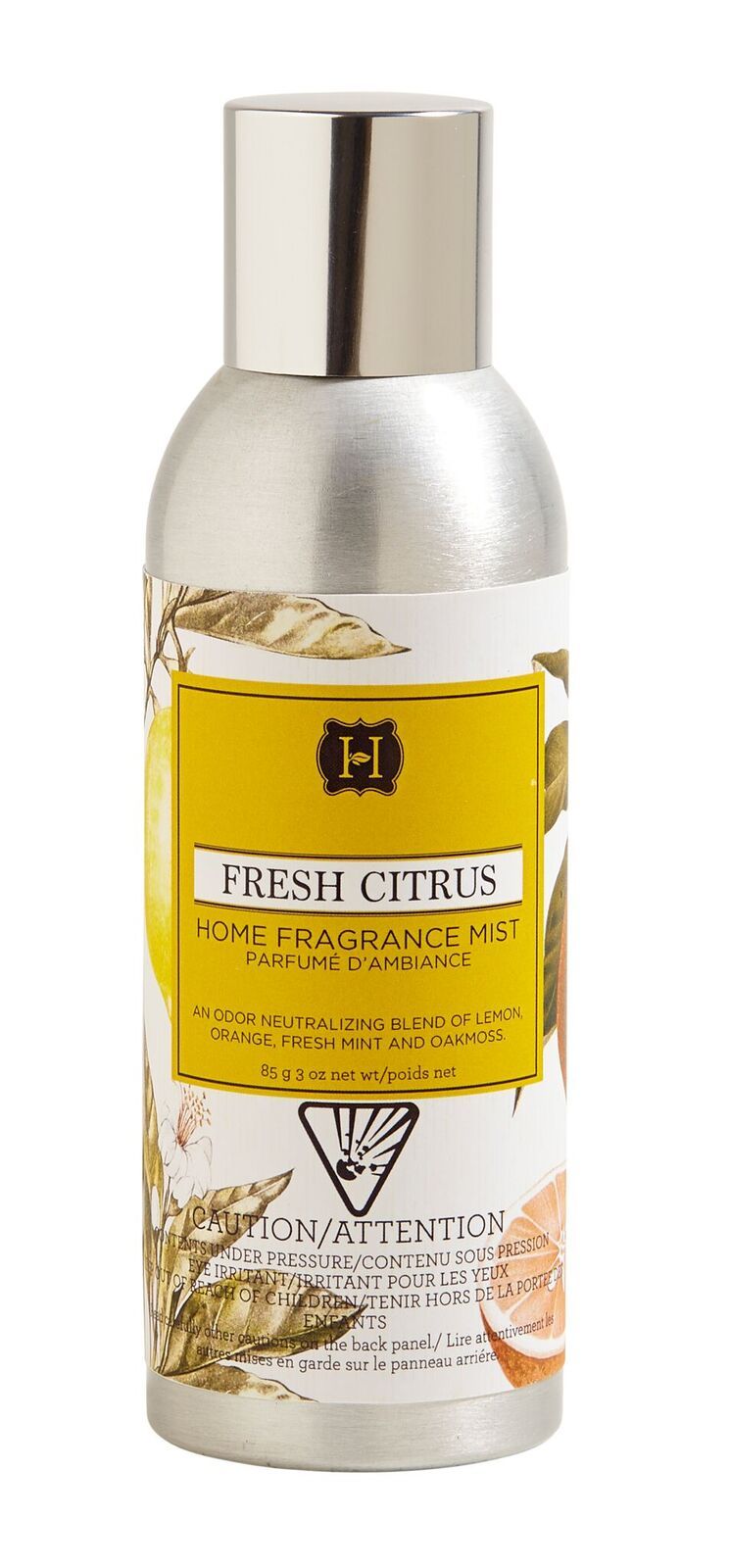 FRESH CITRUS Hillhouse Naturals Fragrance Mist - Room Spray 3 oz