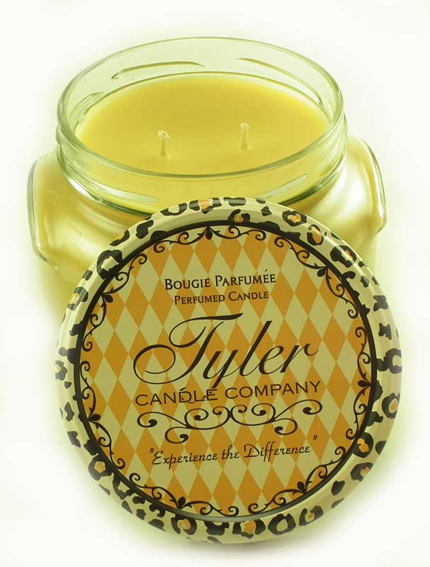 MULLED CIDER Tyler 22 oz Large Scented 2-Wick Jar Candle
