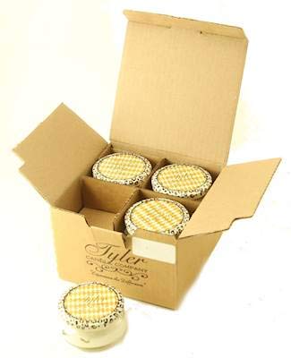 Warm Sugar Cookie - CASE of 8 - Tyler 3.4 oz Scented Jar Candles