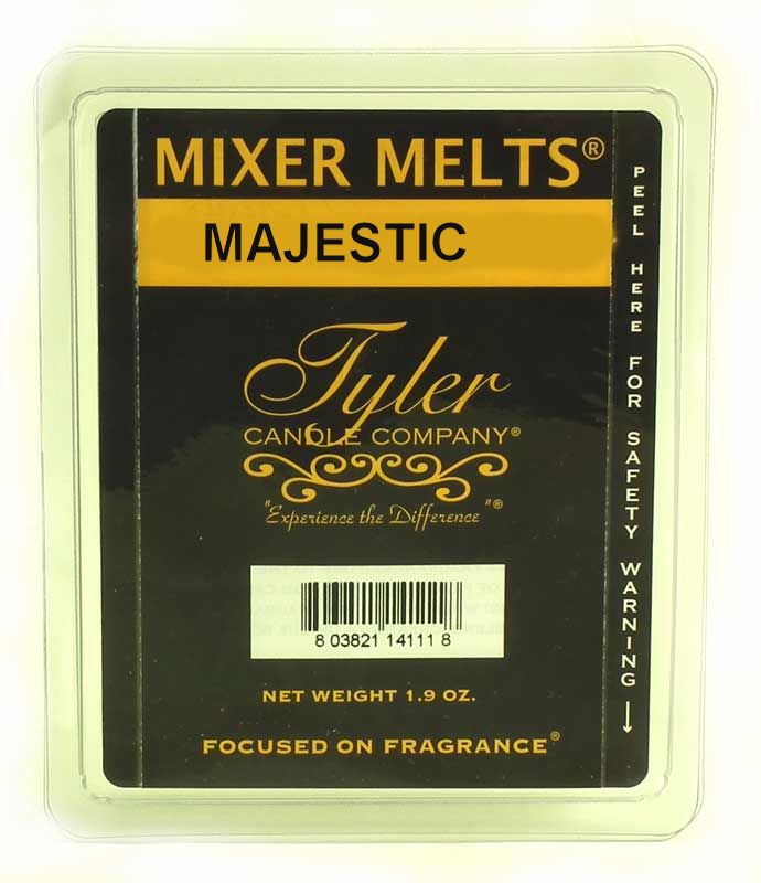 MAJESTIC Fragrance Scented Wax Mixer Melts by Tyler Candles