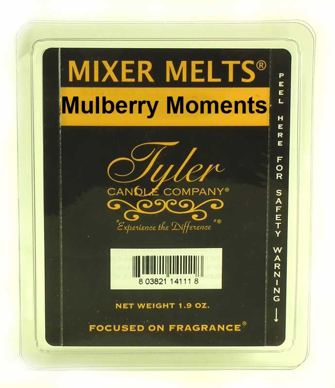 MULBERRY MOMENTS Fragrance Scented Wax Mixer Melts by Tyler Candles