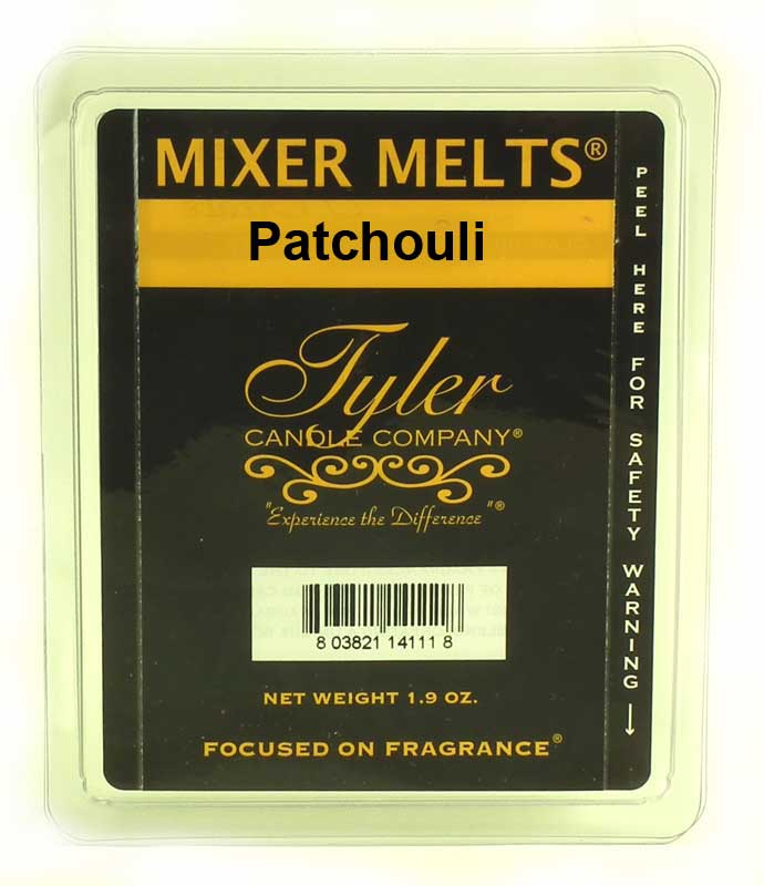 PATCHOULI Fragrance Scented Wax Mixer Melts by Tyler Candles