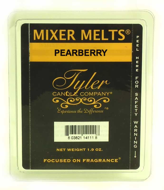 PEARBERRY Fragrance Scented Wax Mixer Melts by Tyler Candles