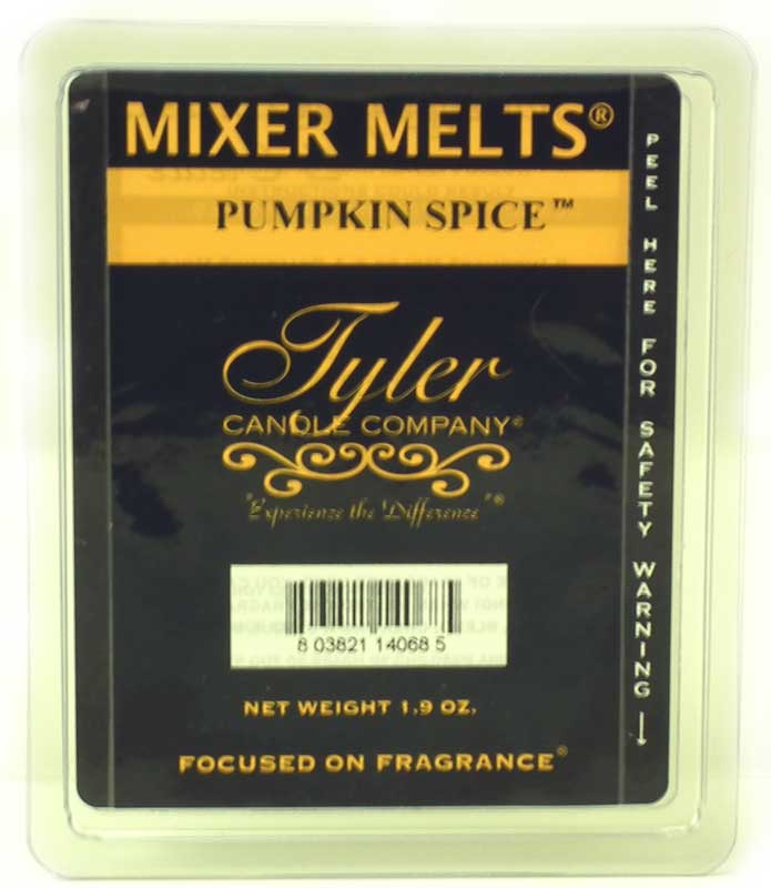 PUMPKIN SPICE Fragrance Scented Wax Mixer Melts by Tyler Candles