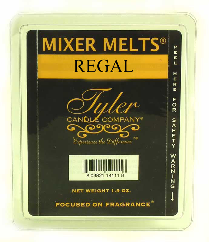 REGAL Fragrance Scented Wax Mixer Melts by Tyler Candles- 2023