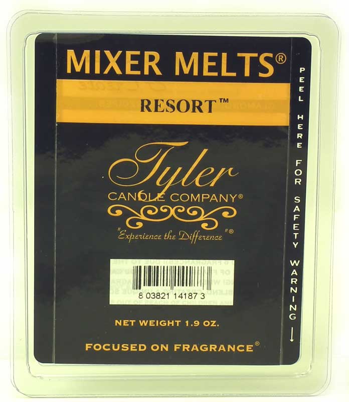 RESORT Fragrance Scented Wax Mixer Melts by Tyler Candles