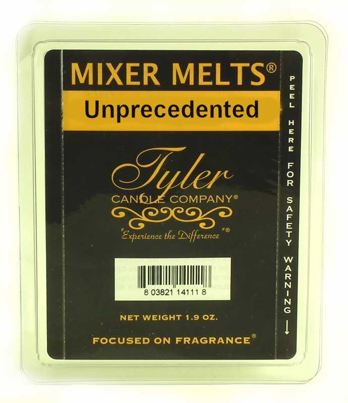 UNPRECEDENTED Fragrance Scented Wax Mixer Melts by Tyler Candles