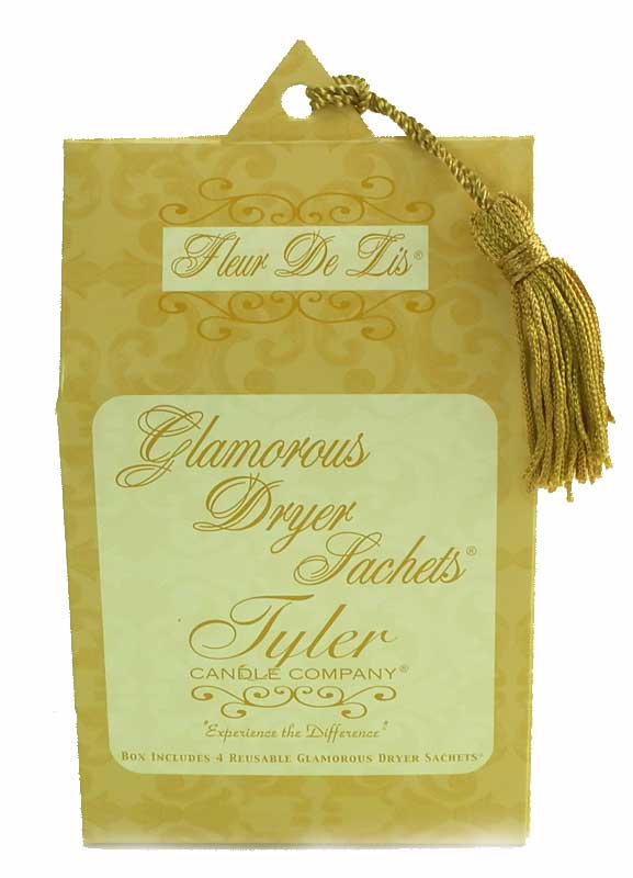 FLEUR DE LIS Tyler Glamourous Sachets - Dryer Sheets