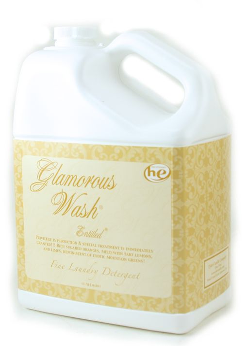ENTITLED Glamorous Wash 128 oz (Gallon) Fine Laundry Detergent by Tyler Candles
