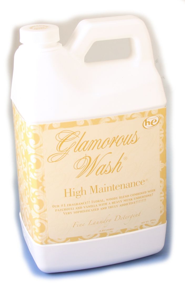 HIGH MAINTENANCE Glamorous Wash 64 oz Half Gallon Fine Laundry Detergent by Tyler Candles