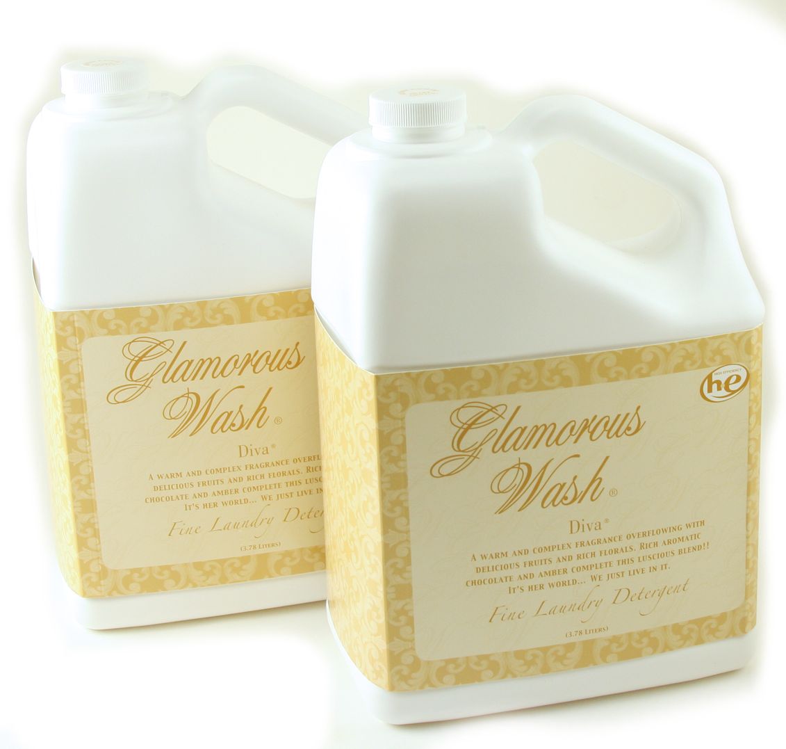 ENTITLED TWO GALLON SET Glamorous Wash Fine Laundry Detergent by Tyler Candles