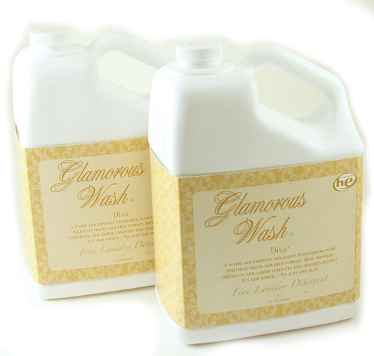 DIVA TWO GALLON SET Glamorous Wash Fine Laundry Detergent by Tyler Candles