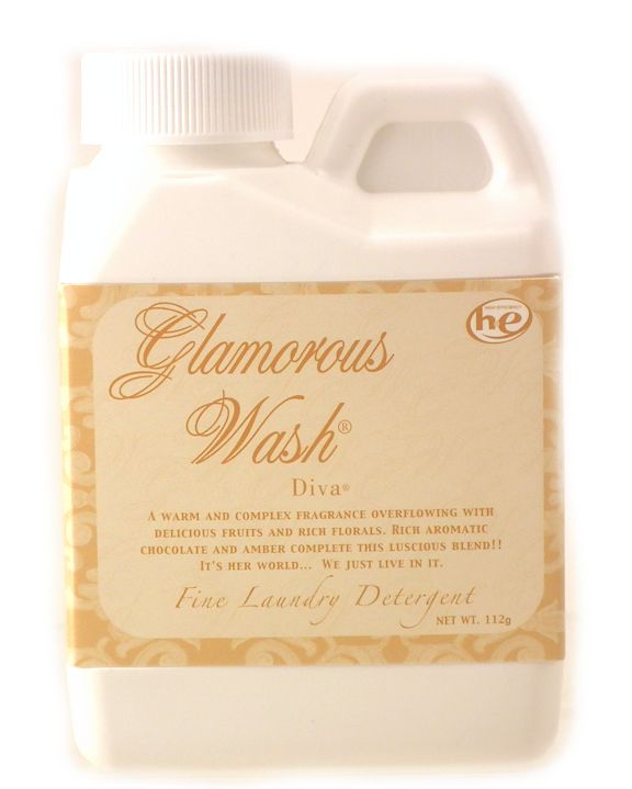 DIVA Glamorous Wash 4 oz Fine Laundry Detergent by Tyler Candles
