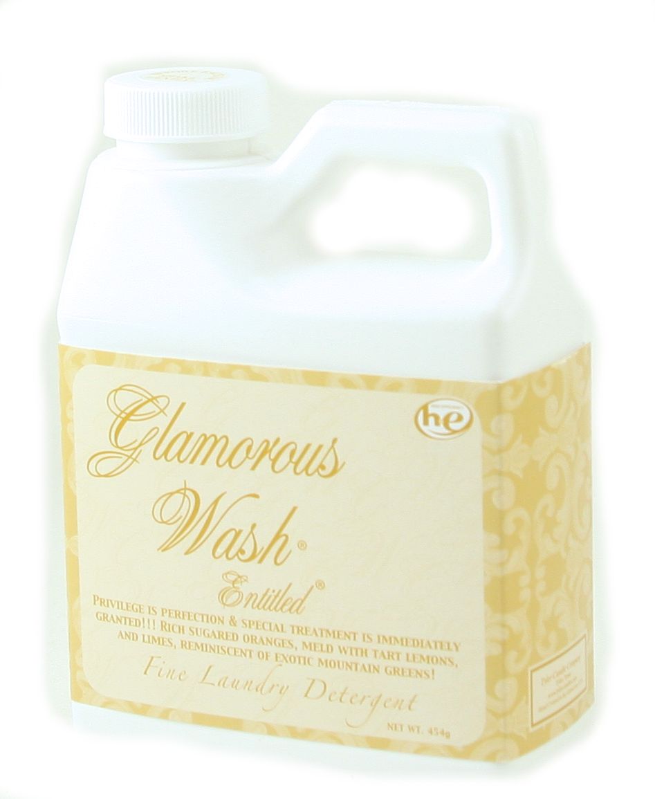 ENTITLED Fragrance Glamorous Wash 16 oz Fine Laundry Detergent by Tyler Candles