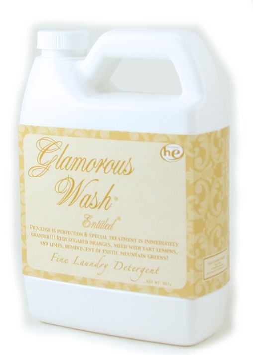 ENTITLED Glamorous Wash 32 oz Fine Laundry Detergent by Tyler Candles