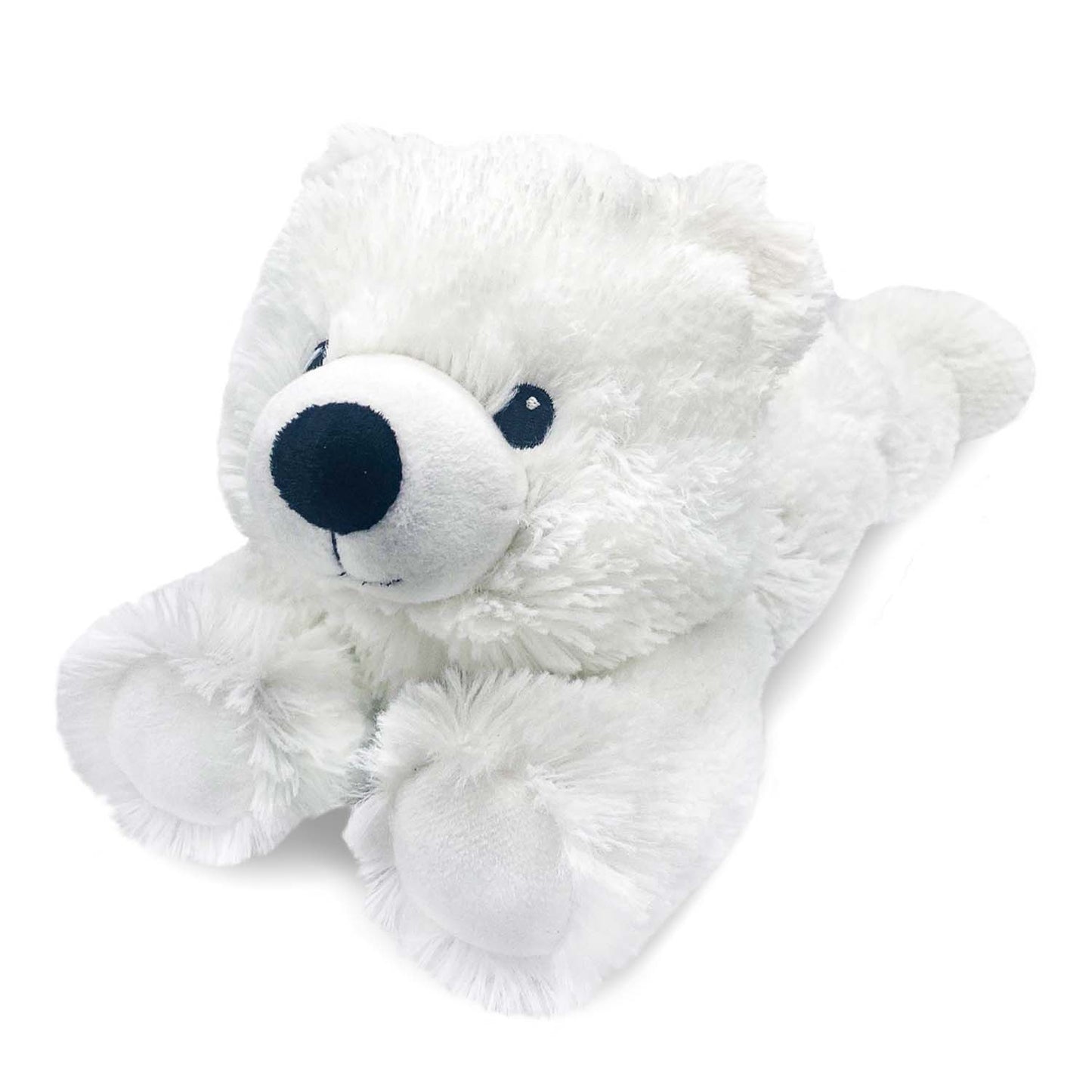 BEAR WHITE - Warmies Cozy Plush Heatable Lavender Scented Stuffed Animal