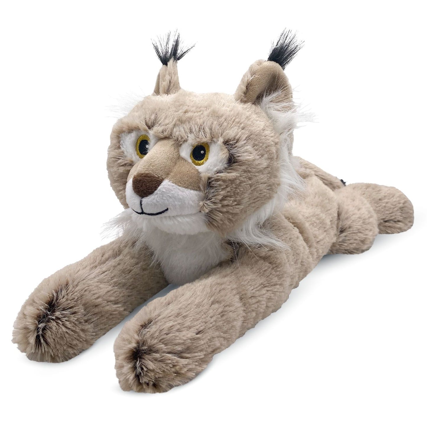 BOB CAT Warmies Cozy Plush Heatable Lavender Scented Stuffed Animal