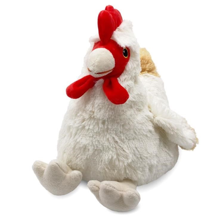 CHICKEN - Warmies Cozy Plush Heatable Lavender Scented Stuffed Animal