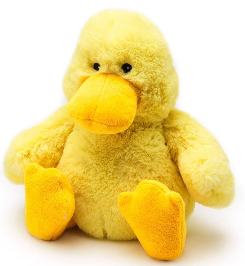 DUCK JUNIOR- WARMIES Cozy Plush Heatable Lavender Scented Stuffed Animal