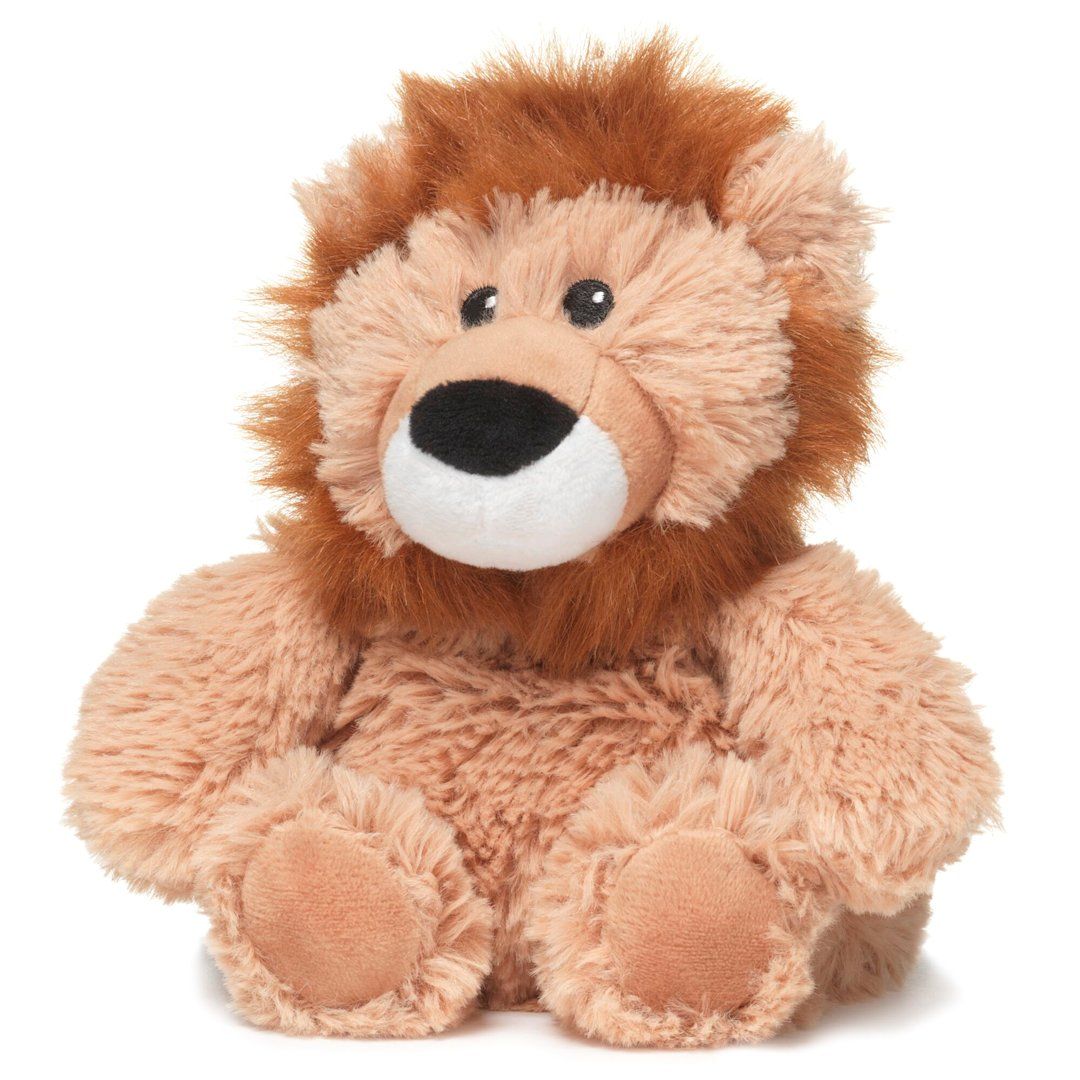 LION - JUNIOR- WARMIES Cozy Plush Heatable Lavender Scented Stuffed Animal