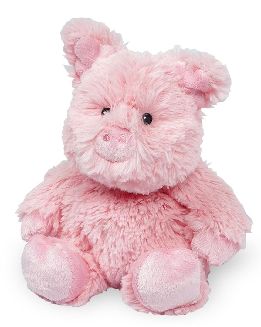 PIG - JUNIOR- WARMIES Cozy Plush Heatable Lavender Scented Stuffed Animal