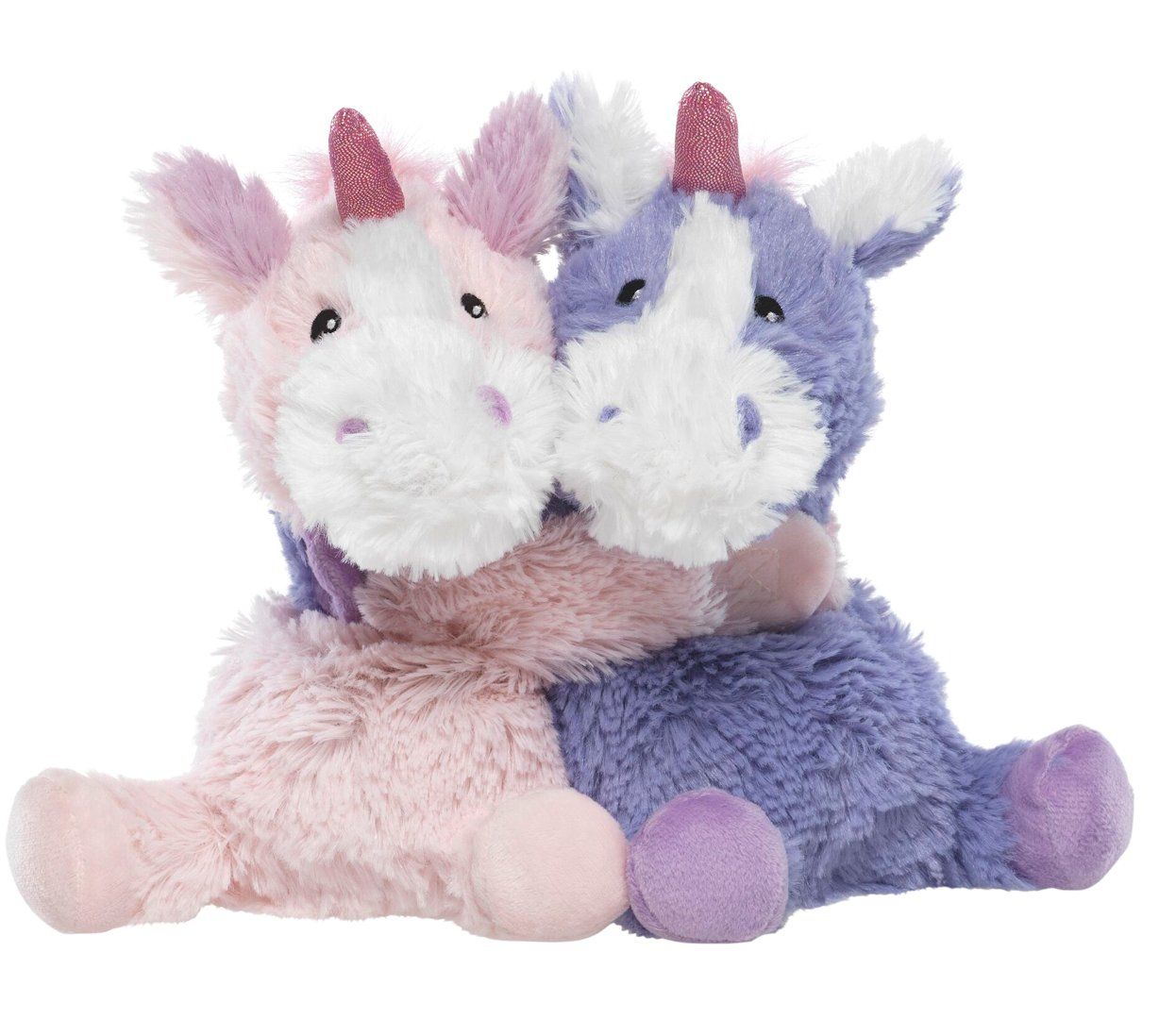 UNICORN - WARMIES HUGS TWIN Cozy Plush Heatable Lavender Scented Stuffed Animal